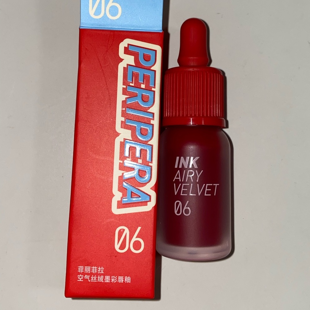 New liquid red lipstick